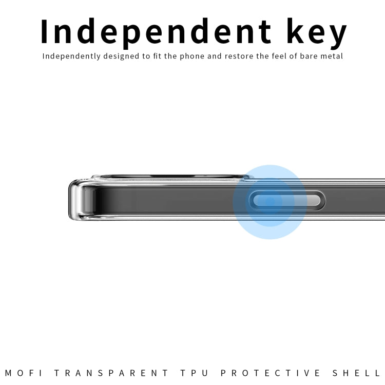 For iPhone 14 Pro Max MOFI Ming Series Ultra-thin TPU Phone Case (Transparent) - HoMEdemic™ 