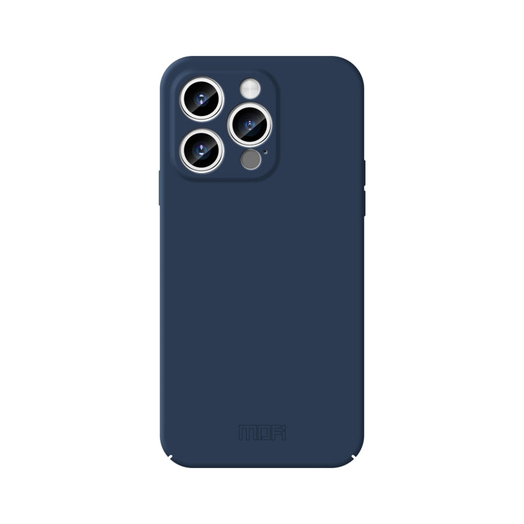 For iPhone 14 Pro Max MOFI Qin Series Skin Feel All-inclusive PC Phone Case(Blue) - HoMEdemic™ 