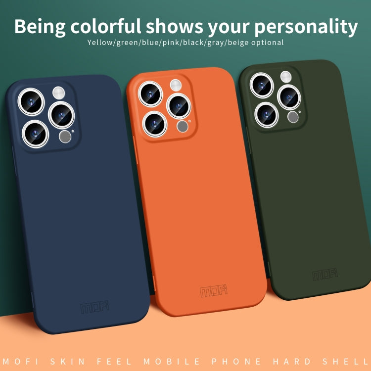 For iPhone 14 Pro Max MOFI Qin Series Skin Feel All-inclusive PC Phone Case(Blue) - HoMEdemic™ 