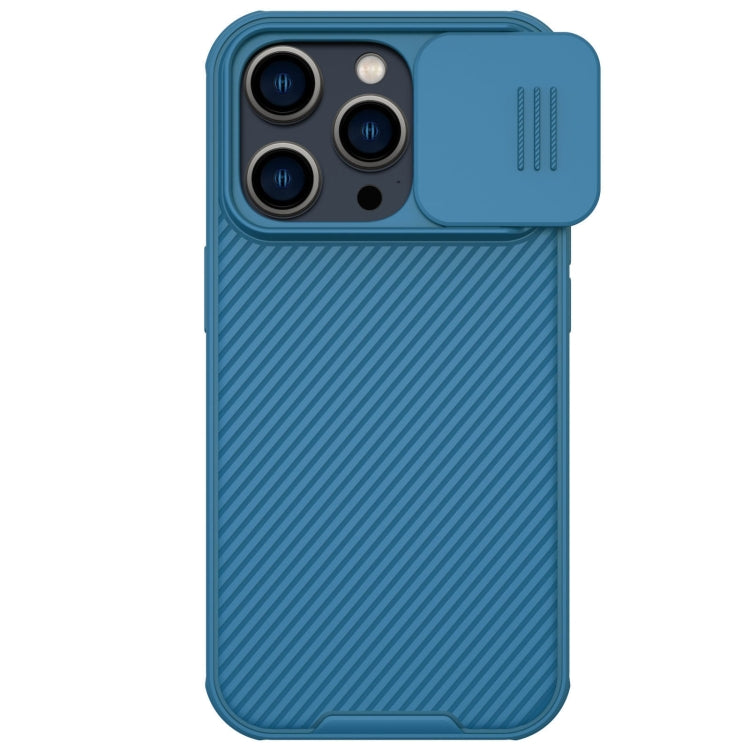 For iPhone 14 Pro Max NILLKIN CamShield Pro Protective Phone Case(Blue) - HoMEdemic™ 