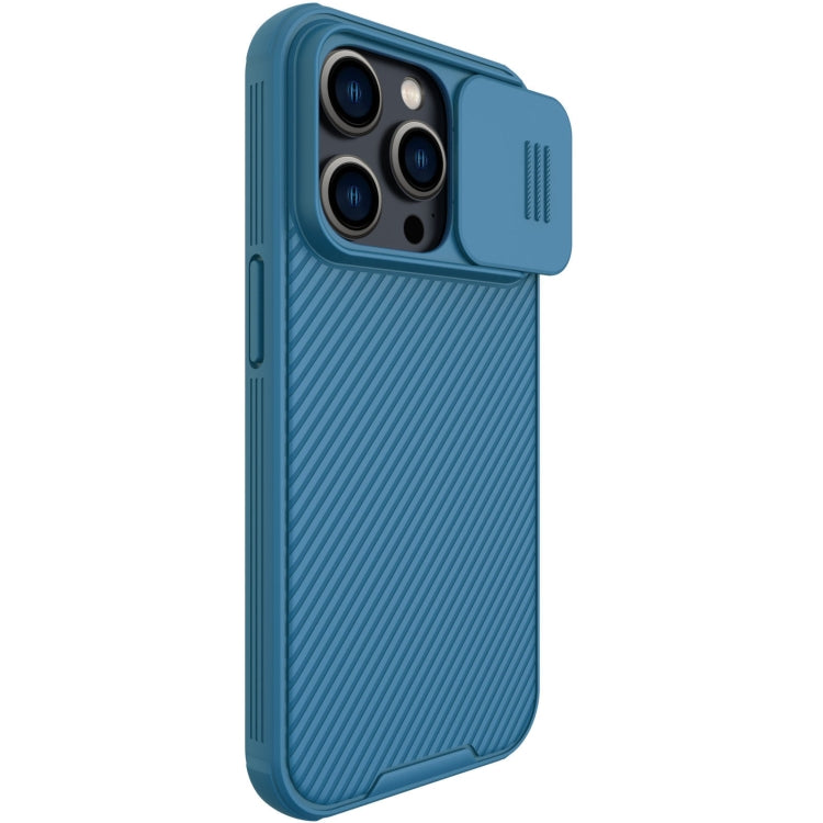 For iPhone 14 Pro Max NILLKIN CamShield Pro Protective Phone Case(Blue) - HoMEdemic™ 