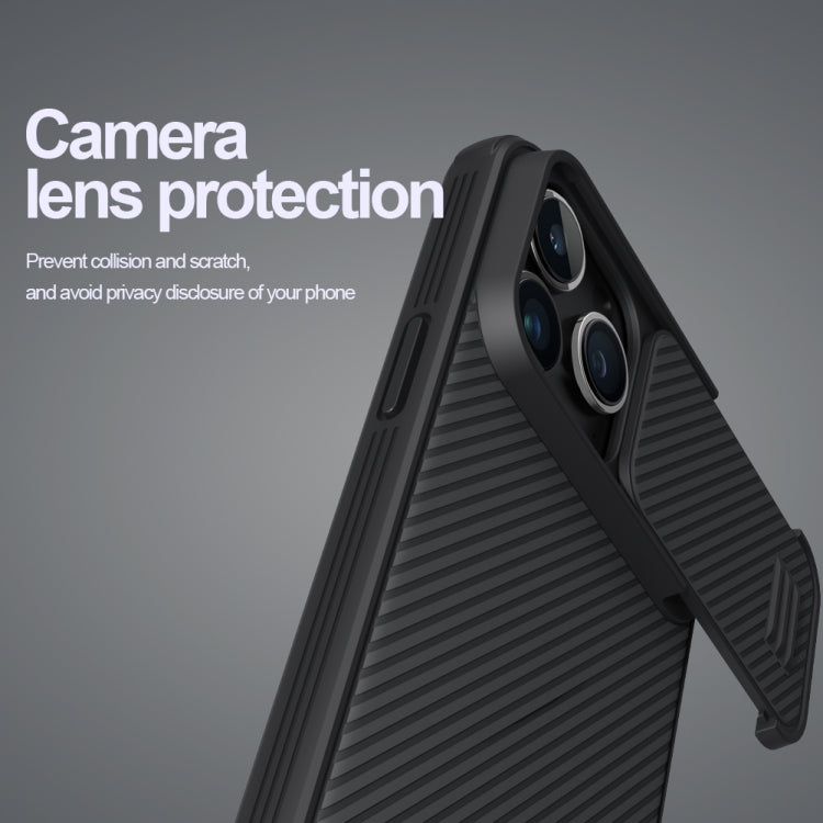 For iPhone 14 Pro Max NILLKIN CamShield S PC Phone Case(Black) - HoMEdemic™ 