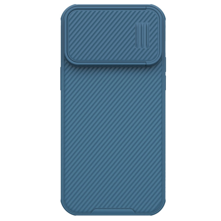 For iPhone 14 Pro Max NILLKIN CamShield S PC Phone Case(Blue) - HoMEdemic™ 