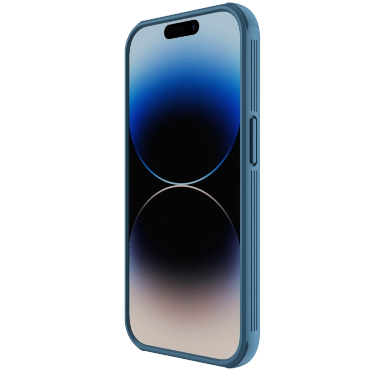 For iPhone 14 Pro Max NILLKIN CamShield S PC Phone Case(Blue) - HoMEdemic™ 