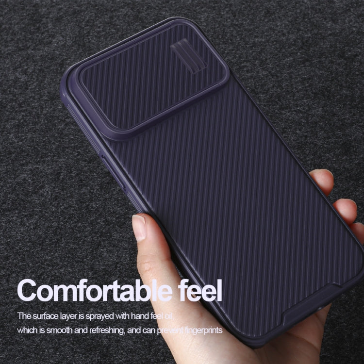 For iPhone 14 Pro Max NILLKIN CamShield S PC Phone Case(Blue) - HoMEdemic™ 