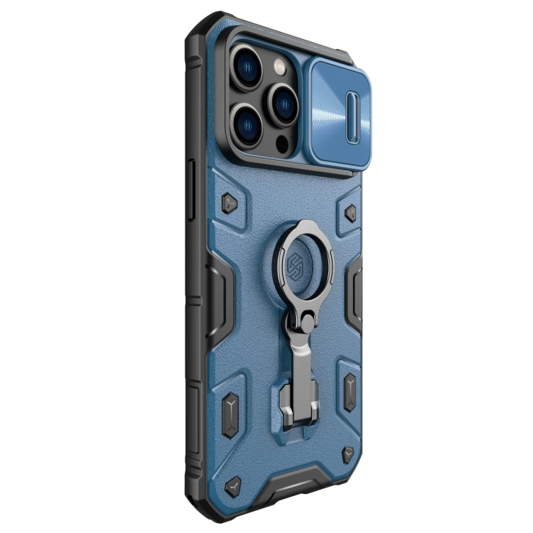 For iPhone 14 Pro Max NILLKIN Shockproof CamShield Armor Protective Case(Blue) - HoMEdemic™ 