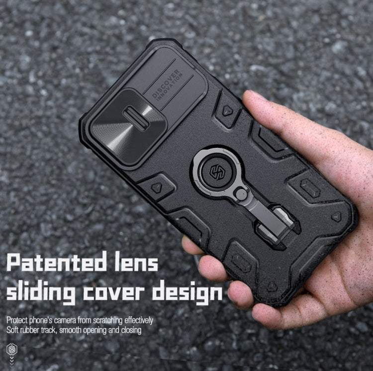 For iPhone 14 Pro Max NILLKIN Shockproof CamShield Armor Protective Case(Green) - HoMEdemic™ 