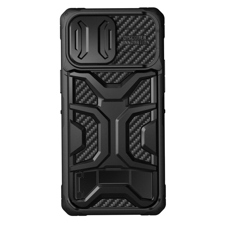 For iPhone 14 Pro Max NILLKIN Sliding Camera Cover Design TPU + PC Magnetic Phone Case(Black) - HoMEdemic™ 