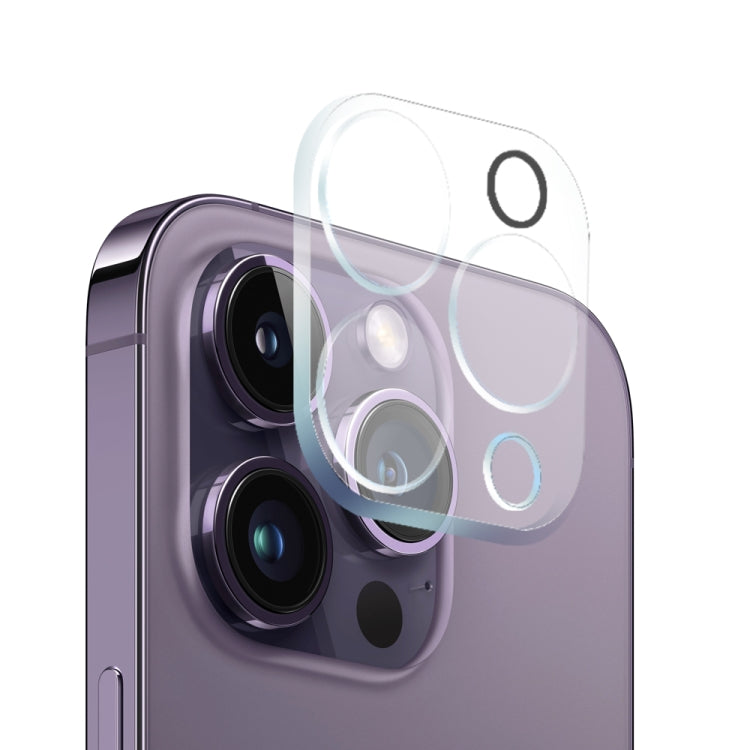 For iPhone 14 Pro Max NORTHJO 3 in 1 TPU Phone Case with Screen Film and Lens Film(Clear) - HoMEdemic™ 