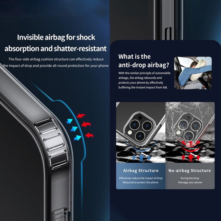 For iPhone 14 Pro Max ROCK Pure Series Phone Case (Transparent) - HoMEdemic™ 