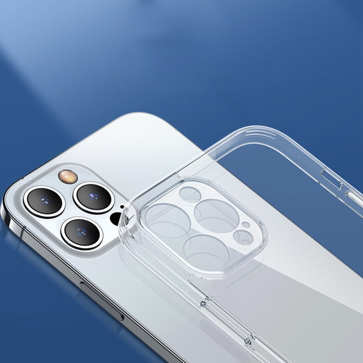 For iPhone 14 Pro Max SULADA Frosted Series Shockproof Transparent TPU Phone Case(White) - HoMEdemic™ 