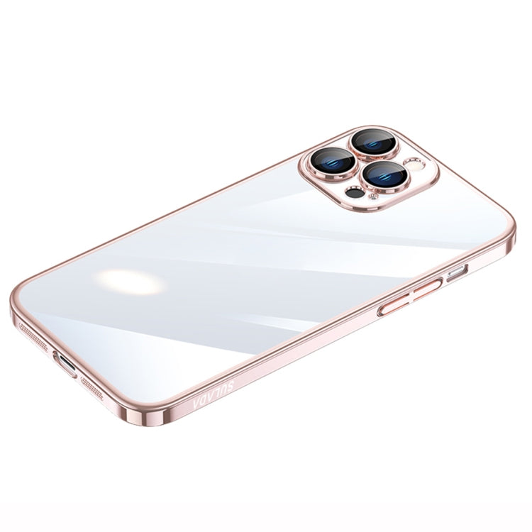 For iPhone 14 Pro Max SULADA Hard PC Shockproof Phone Case(Pink) - HoMEdemic™ 
