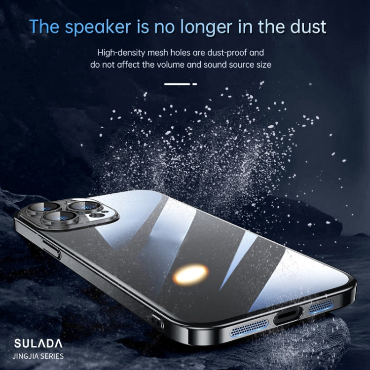 For iPhone 14 Pro Max SULADA Hard PC Shockproof Phone Case(Sierra Blue) - HoMEdemic™ 