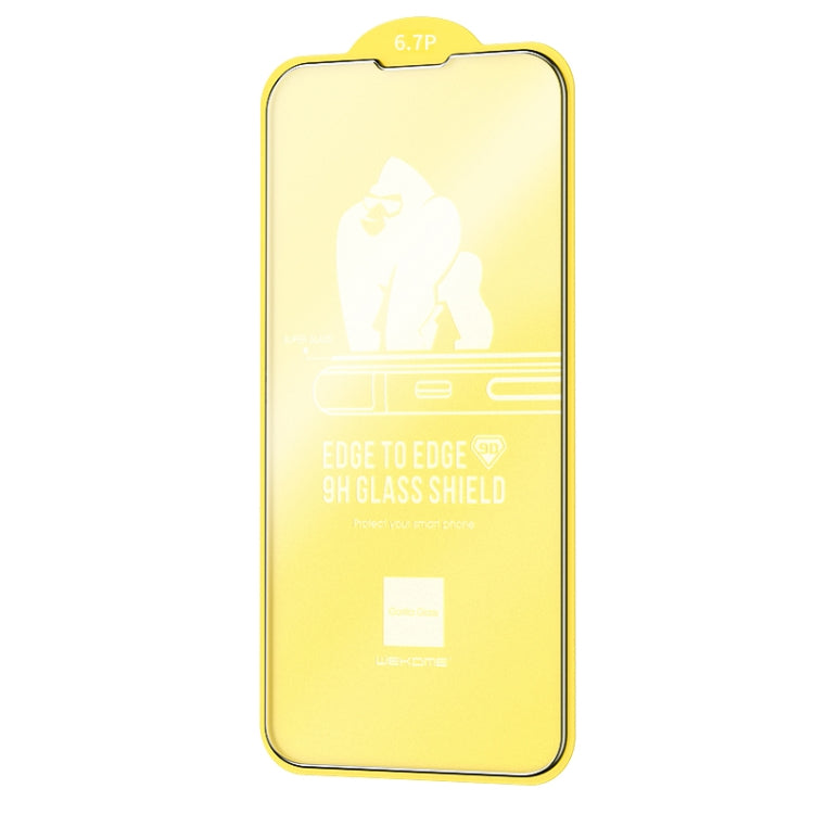 For iPhone 14 Pro Max WEKOME 9D Curved Frosted Tempered Glass Film - HoMEdemic™ 