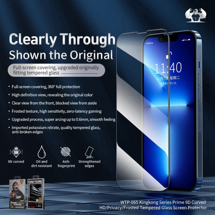 For iPhone 14 Pro Max WEKOME 9D Curved Privacy Tempered Glass Film - HoMEdemic™ 