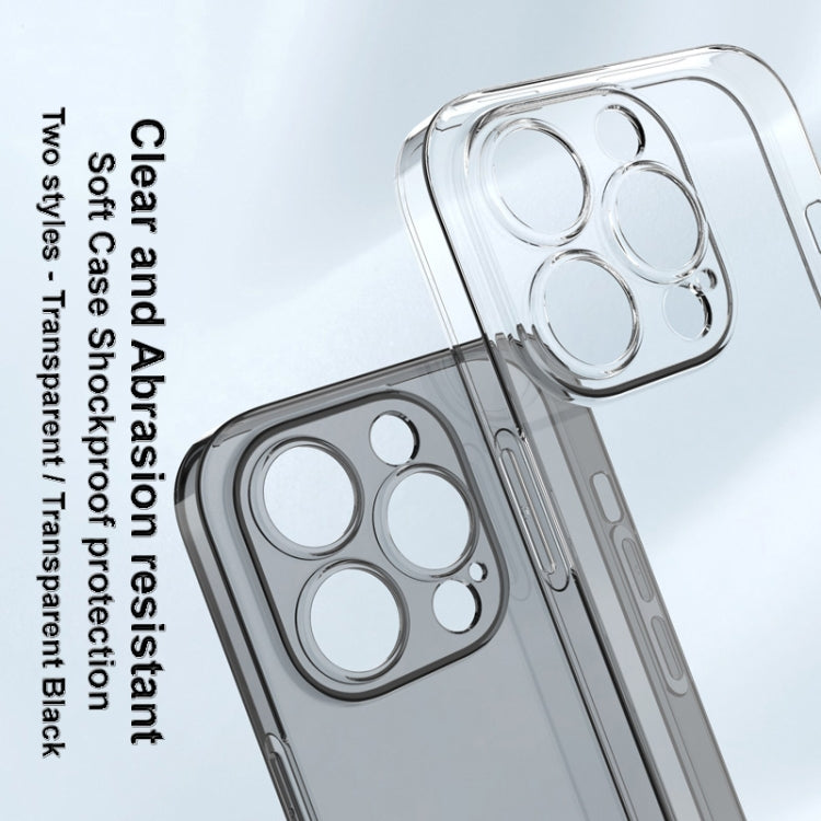 For iPhone 14 Pro Max imak UX-5 Series Shockproof TPU Protective Phone Case(Transparent Black) - HoMEdemic™ 
