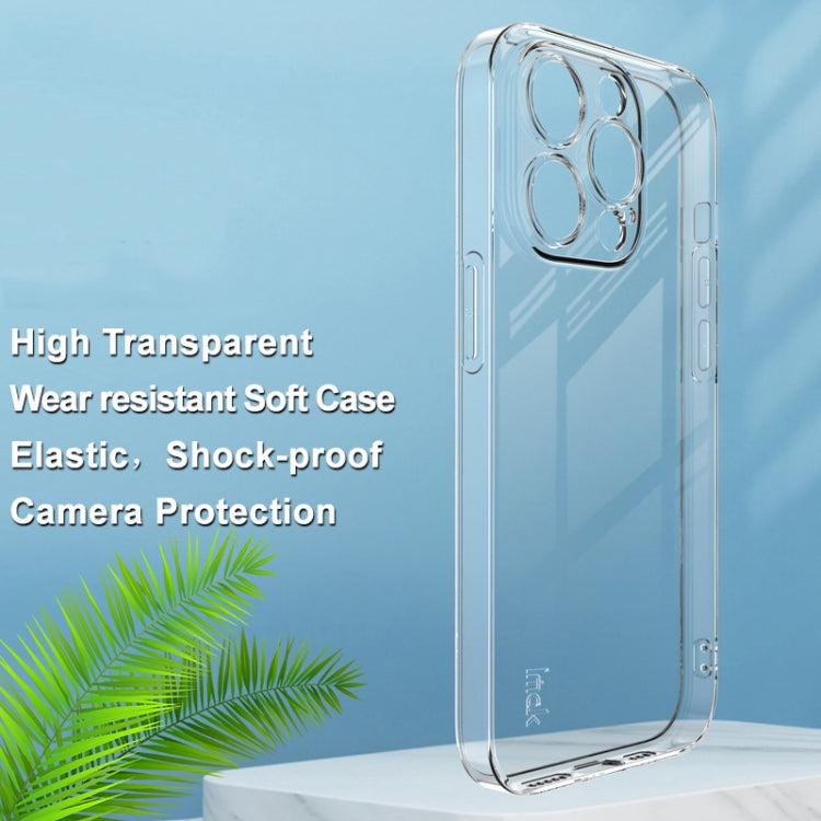 For iPhone 14 Pro Max imak UX-5 Series Shockproof TPU Protective Phone Case(Transparent) - HoMEdemic™ 