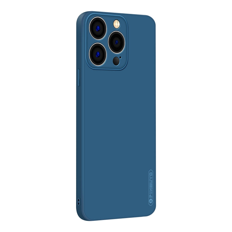 For iPhone 14 Pro PINWUYO Sense Series Liquid Silicone TPU Phone Case(Blue) - HoMEdemic™ 