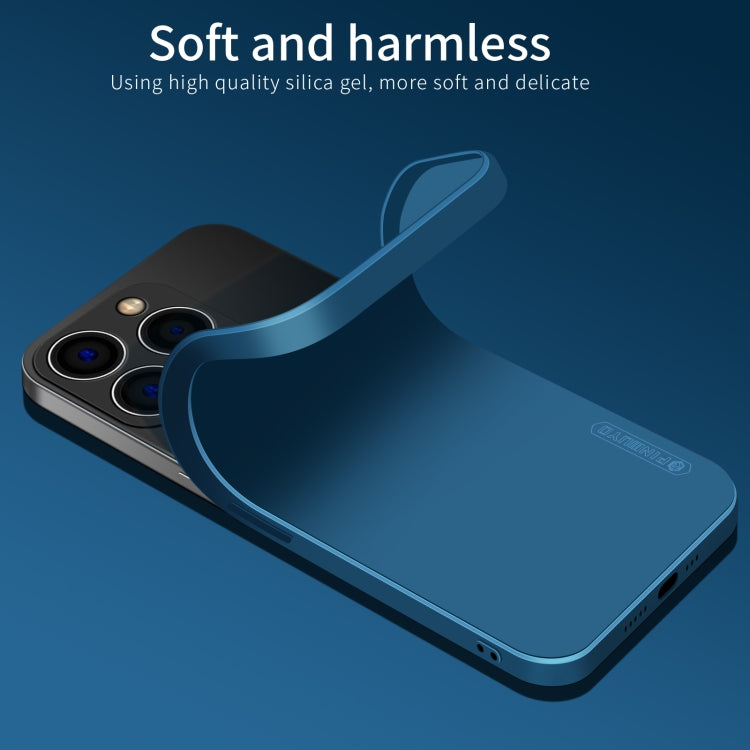 For iPhone 14 Pro PINWUYO Sense Series Liquid Silicone TPU Phone Case(Blue) - HoMEdemic™ 