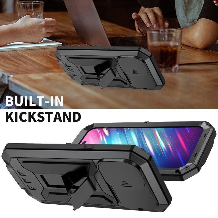 For iPhone 14 Pro R-JUST Shockproof Life Waterproof Dust-proof Case(Black) - HoMEdemic™ 