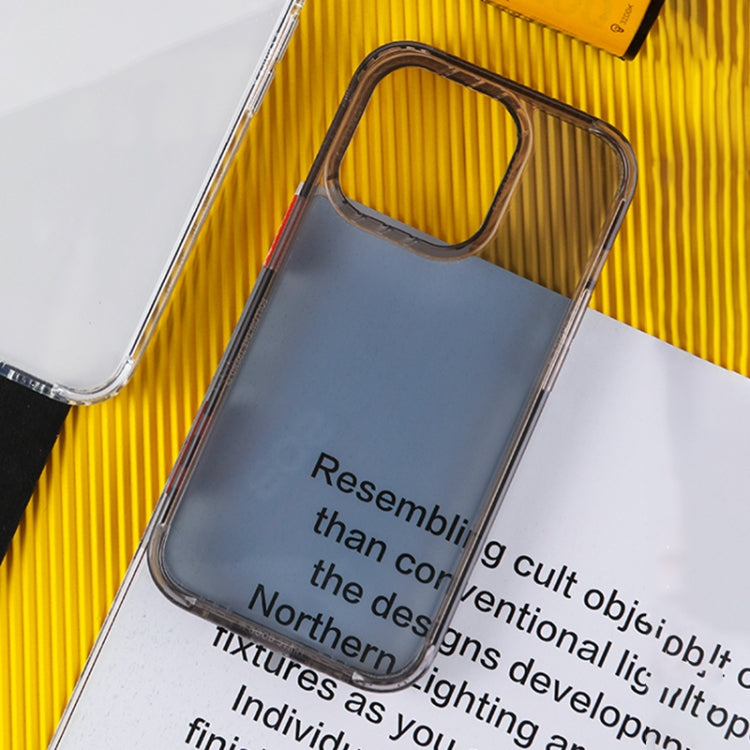 For iPhone 14 Pro ROCK Air InShare Phone Case(Transparent Black) - HoMEdemic™ 