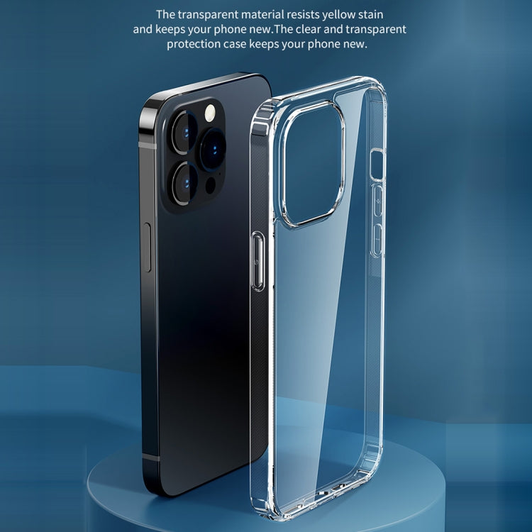 For iPhone 14 Pro ROCK Pure Series Phone Case(Transparent) - HoMEdemic™ 