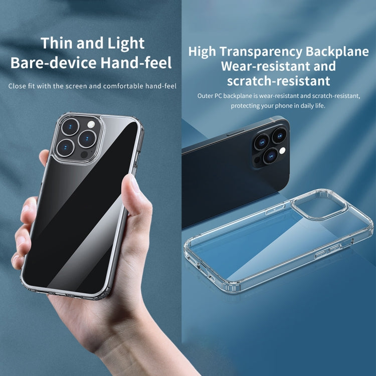 For iPhone 14 Pro ROCK Pure Series Phone Case(Transparent) - HoMEdemic™ 