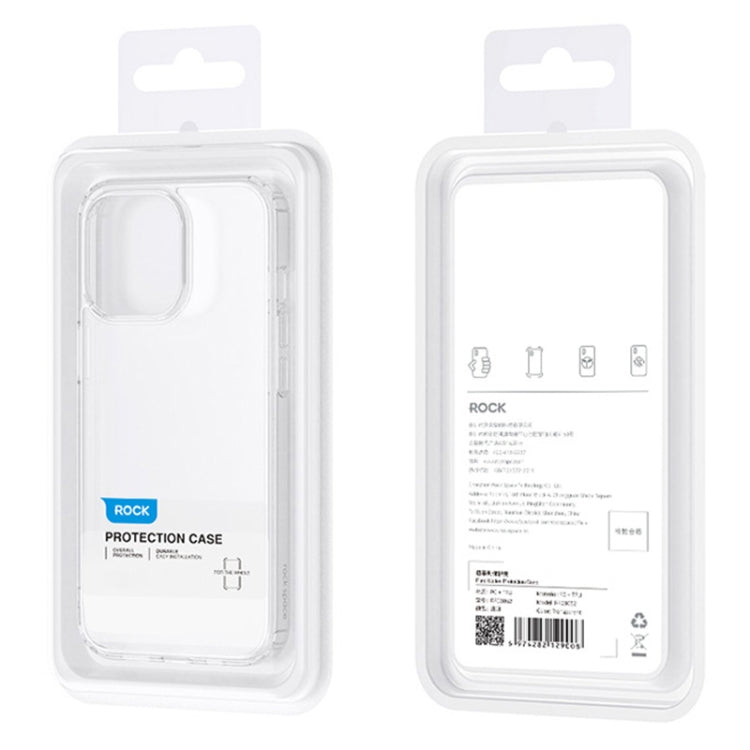 For iPhone 14 Pro ROCK Pure Series Phone Case(Transparent) - HoMEdemic™ 