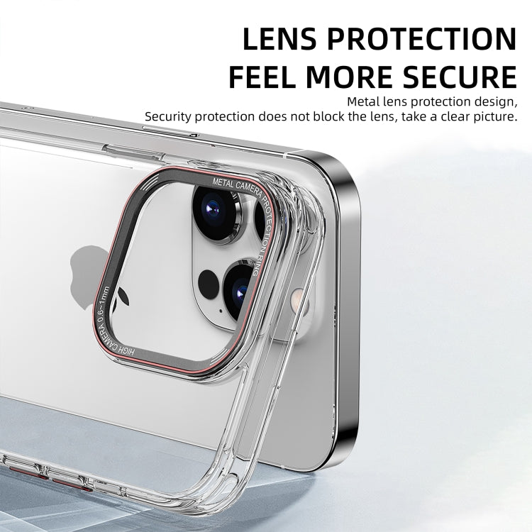 For iPhone 14 Pro iPAKY MG Series Transparent PC Phone Case(Transparent Blue) - HoMEdemic™ 