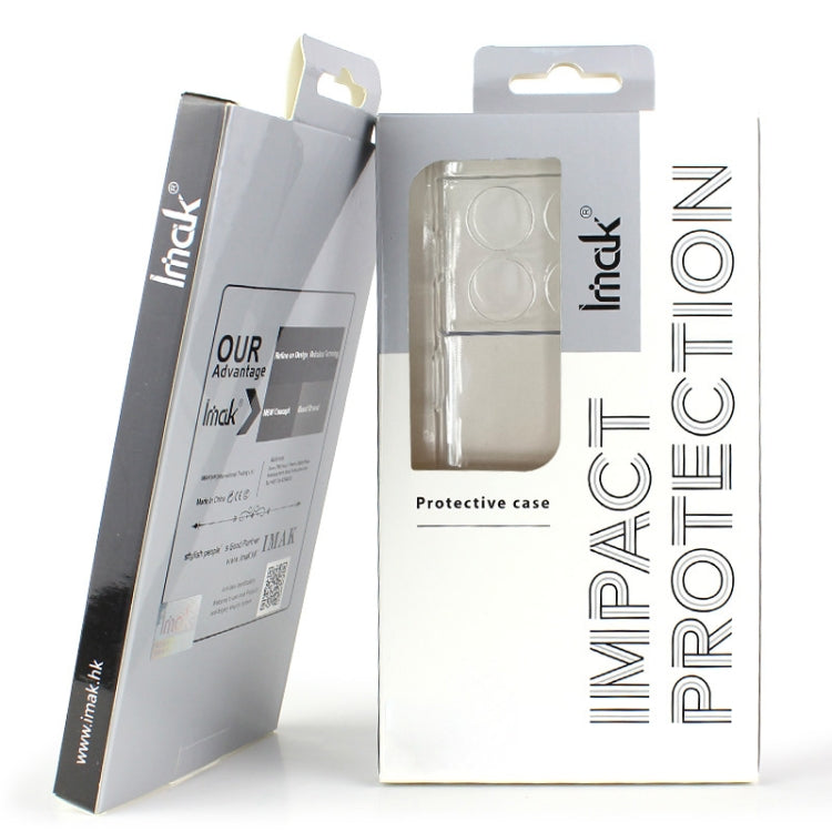 For iPhone 14 Pro imak UX-10 Series Shockproof TPU Phone Case(Transparent) - HoMEdemic™ 