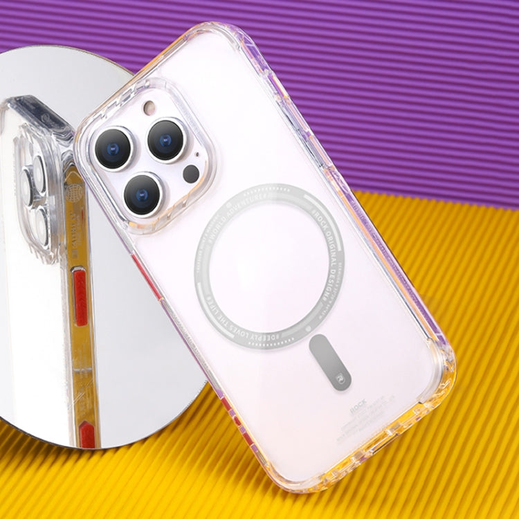 For iPhone 14 ROCK Air InShare MagSafe Phone Case (Transparent) - HoMEdemic™ 