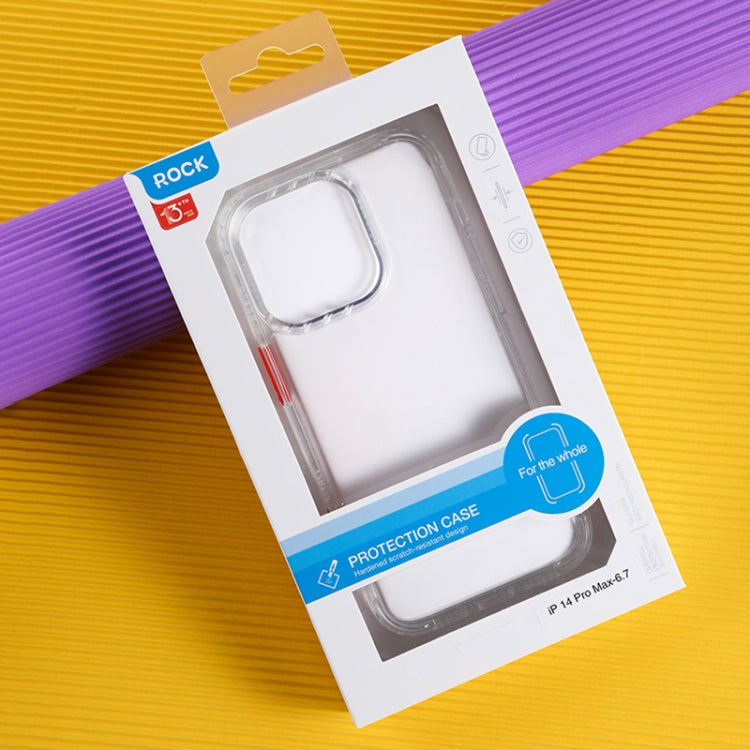 For iPhone 14 ROCK Air InShare Phone Case (Transparent Black) - HoMEdemic™ 