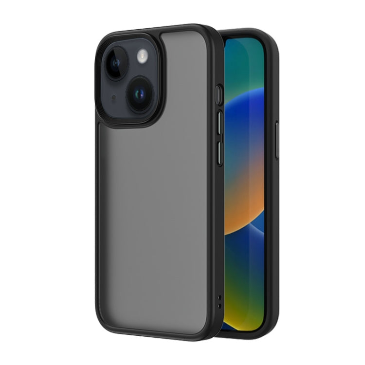 For iPhone 14 ROCK Guard Skin-feel Phone Case(Black) - HoMEdemic™ 