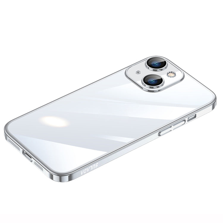 For iPhone 14 SULADA Hard PC Shockproof Phone Case(Silver) - HoMEdemic™ 