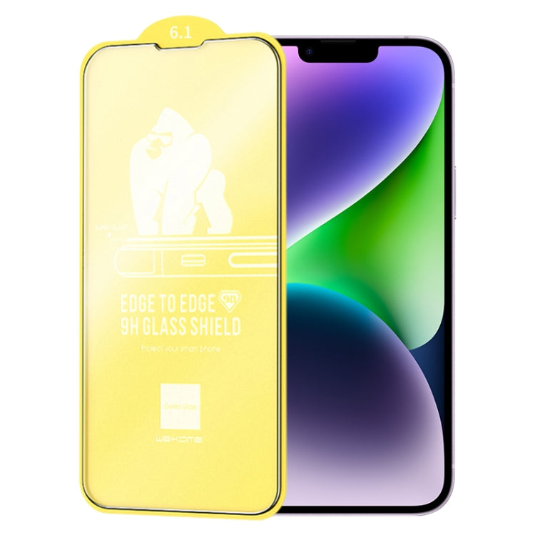 For iPhone 14 WEKOME 9D Curved Frosted Tempered Glass Film - HoMEdemic™ 