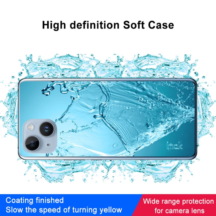 For iPhone 14 imak UX-10 Series Shockproof TPU Phone Case(Transparent) - HoMEdemic™ 