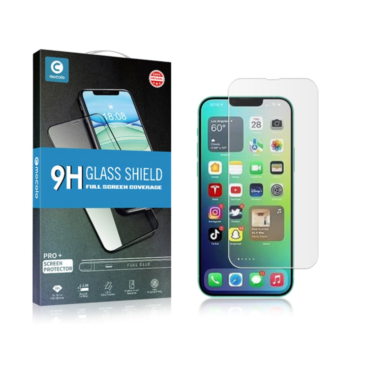 For iPhone 14 mocolo 9H Transparent Tempered Glass Film - HoMEdemic™ 