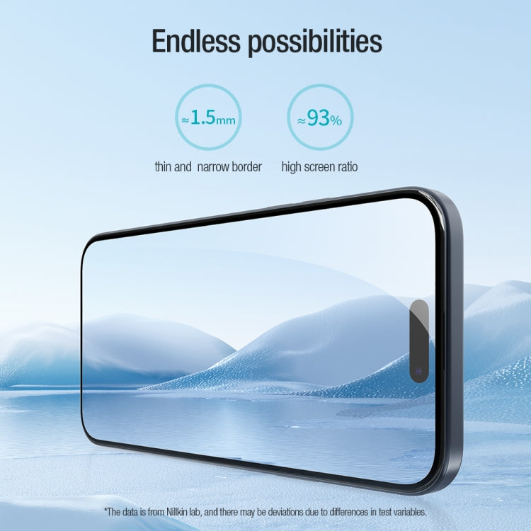 For iPhone 15 10pcs NILLKIN Chang Series Tempered Glass Protective Film - HoMEdemic™ 