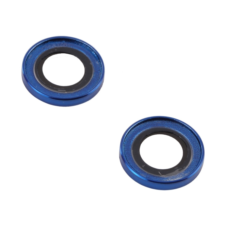 For iPhone 15 / 15 Plus 9H Point Drill Camera Lens Protector Ring(Blue) - HoMEdemic™ 