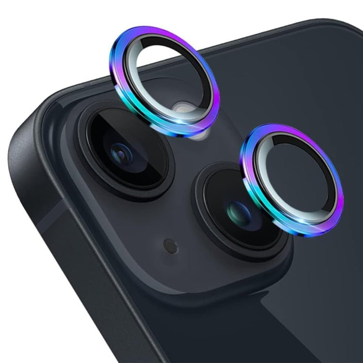 For iPhone 15 / 15 Plus ENKAY AR Anti-reflection Camera Lens Glass Full Film(Colorful) - HoMEdemic™ 