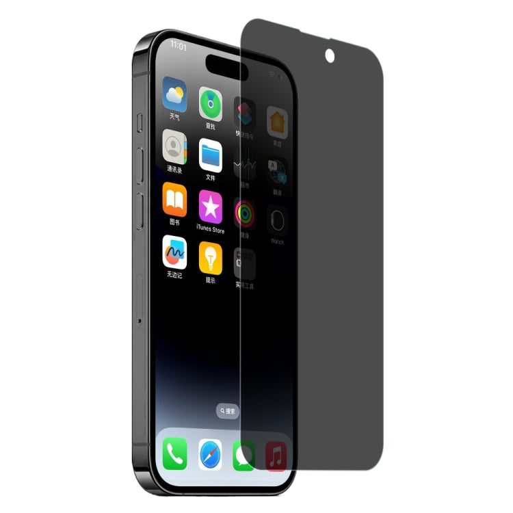 For iPhone 15 / 15 Pro NORTHJO A++ 0.3mm 28 Degree Privacy Screen Tempered Glass Film - HoMEdemic™ 