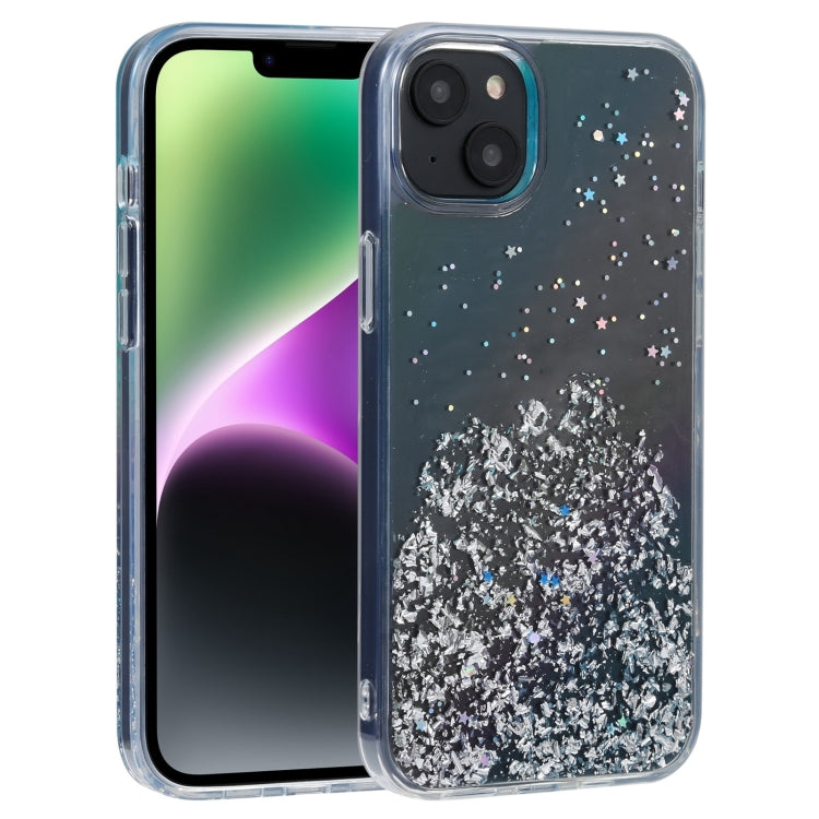 For iPhone 15 DFANS DESIGN Golden Diamond TPU+PC Phone Case(Blue) - HoMEdemic™ 