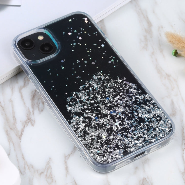 For iPhone 15 DFANS DESIGN Golden Diamond TPU+PC Phone Case(Blue) - HoMEdemic™ 