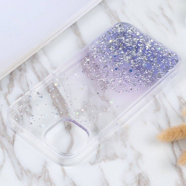 For iPhone 15 DFANS DESIGN Golden Diamond TPU+PC Phone Case(Purple) - HoMEdemic™ 