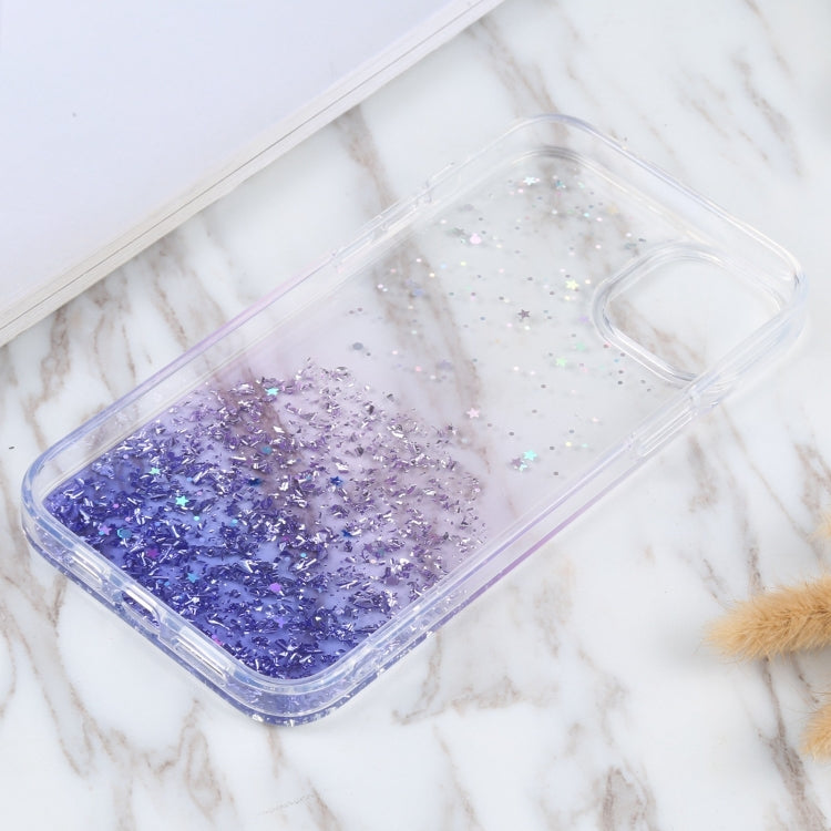 For iPhone 15 DFANS DESIGN Golden Diamond TPU+PC Phone Case(Purple) - HoMEdemic™ 