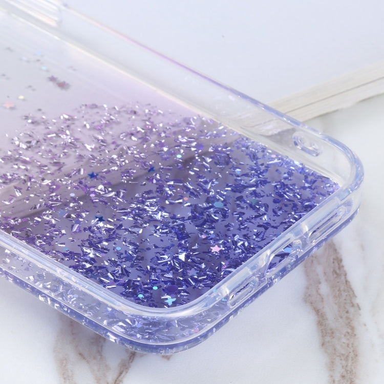 For iPhone 15 DFANS DESIGN Golden Diamond TPU+PC Phone Case(Purple) - HoMEdemic™ 