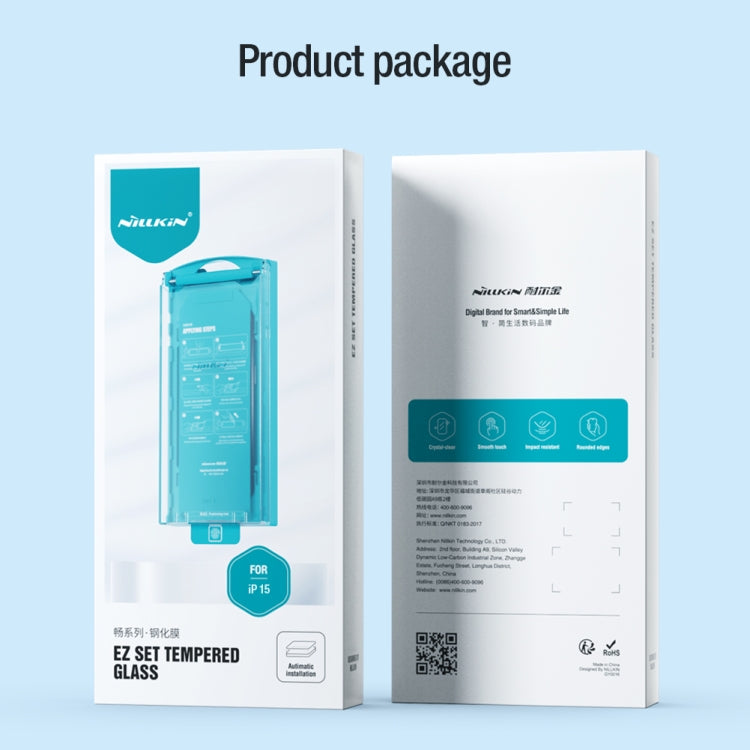 For iPhone 15 NILLKIN Chang Series Tempered Glass Protective Film - HoMEdemic™ 