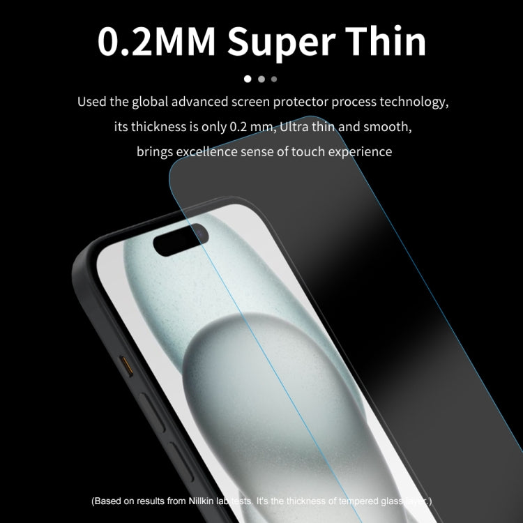 For iPhone 15 NILLKIN H+Pro 0.2mm 9H Explosion-proof Tempered Glass Film - HoMEdemic™ 
