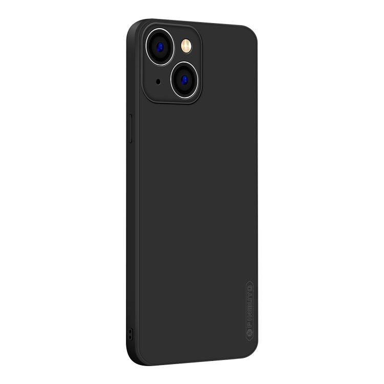 For iPhone 15 PINWUYO Sense Series Liquid Silicone TPU Phone Case(Black) - HoMEdemic™ 