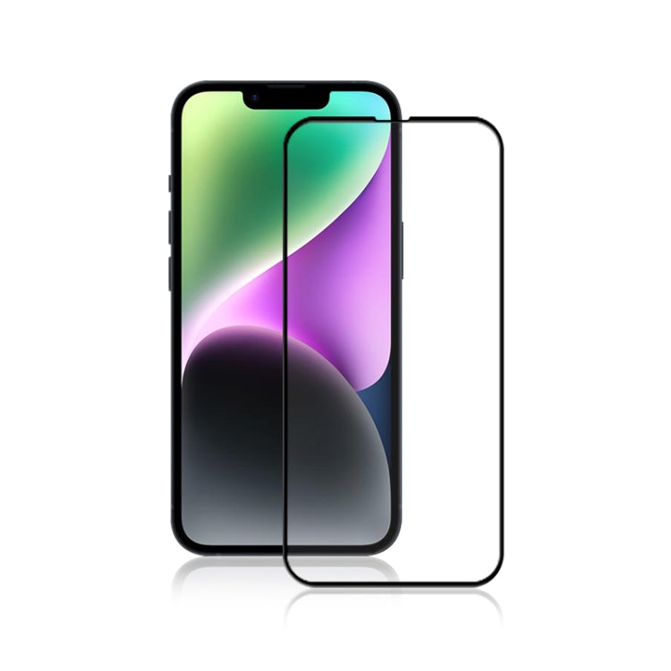 For iPhone 15 Plus 2.5D Full Glue Full Cover Tempered Glass Screen Protector - HoMEdemic™ 
